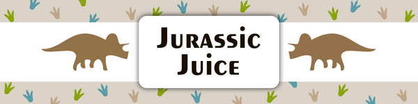 DINOSAUR THEME WATER BOTTLE LABELS