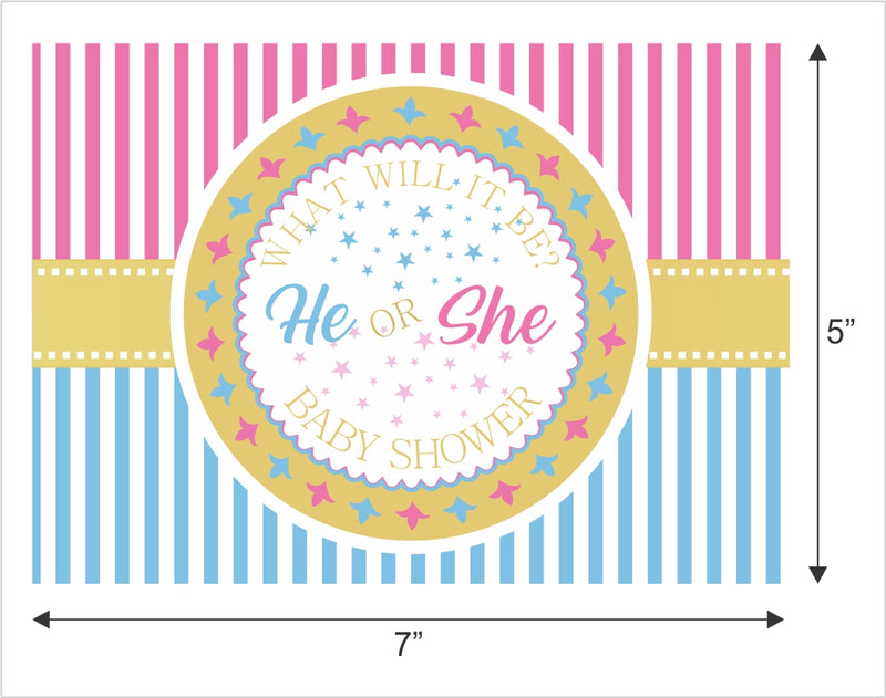 Baby Shower Party Backdrop 