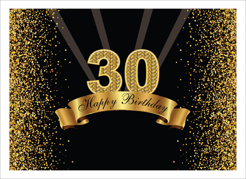 Buy 30th Birthday Party Decoration Backdrop | 30th Birthday Decoration ...