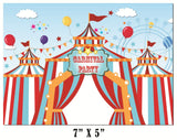 Carnival Theme Theme Birthday Party Backdrop