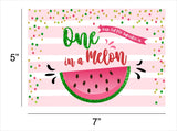 One In A Melon Theme Party Backdrop