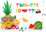 Twotti Fruity Theme Birthday Party Backdrop 