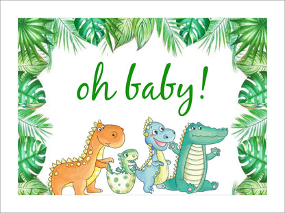 Jungle Theme Birthday Party Backdrop