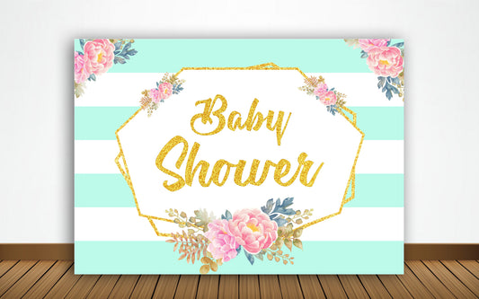 Oh Baby Party Backdrop