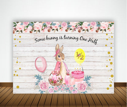 Half Birthday Backdrop For Kids Birthday Party