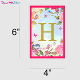 Butterflies & Fairies Theme Birthday Party Banner for Decoration