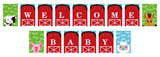 Farm Animal Theme Banner For Welcome Baby Decoration