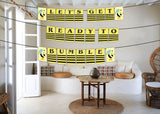 Baby Shower Let's Get Ready To Bumble Banner