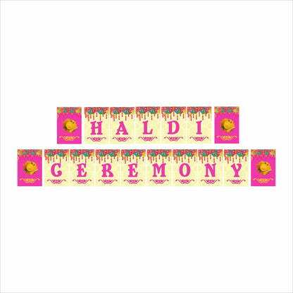 Haldi Theme Party Banner for Decoration
