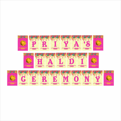 Haldi Theme Party Banner for Decoration