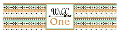 Wild One Theme Water Bottle Labels