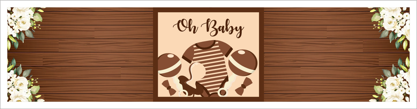 Oh Baby Water Bottle Labels  