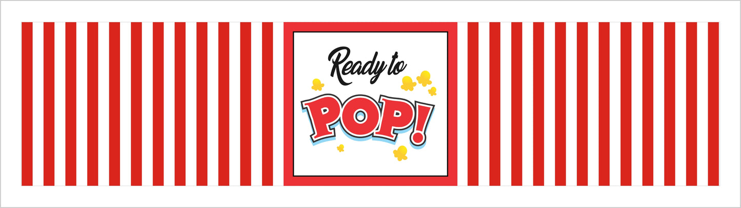Ready to Pop Water Bottle Labels  