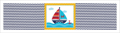Nautical Ahoy  Theme Water Bottle Labels  