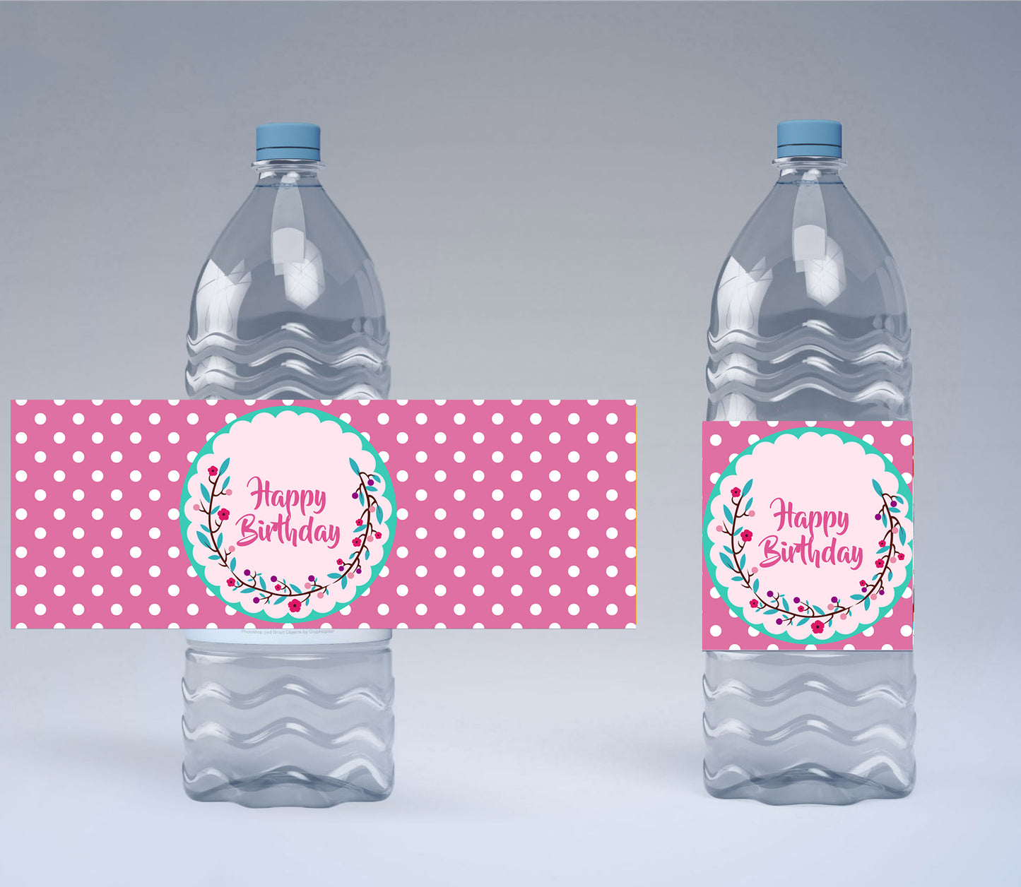 Some Bunny Is One Theme Water Bottle Labels