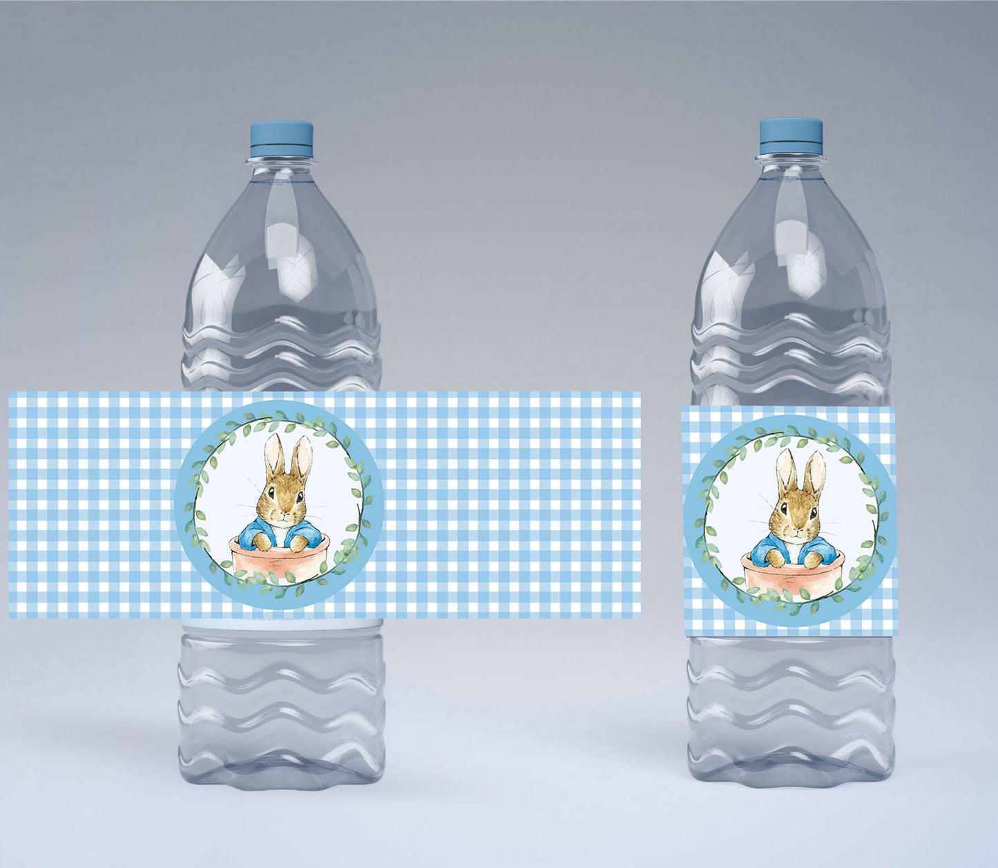 Some Bunny Is One Theme Water Bottle Labels