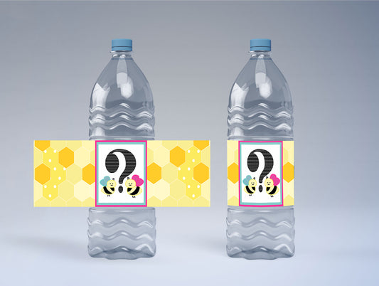 What It will BEE Water Bottle Labels  