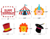 Carnival Theme Cake Decorating Kit For Birthday Party