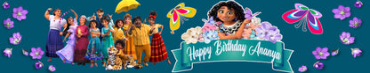 Encanto Theme Birthday Long Banner for Decoration