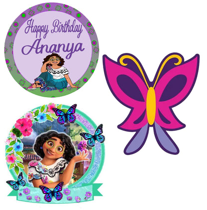 Encanto Theme Birthday Party Table Toppers for Decoration