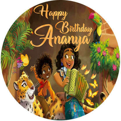 Encanto Theme Birthday Party Backdrop
