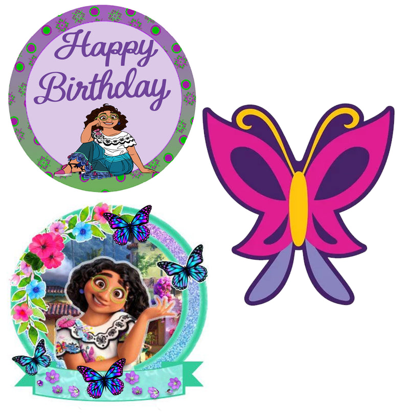 Encanto Theme Birthday Party Table Toppers for Decoration