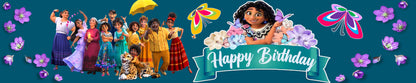 Encanto Theme Birthday Long Banner for Decoration