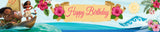 Moana Theme Birthday Long Banner for Decoration