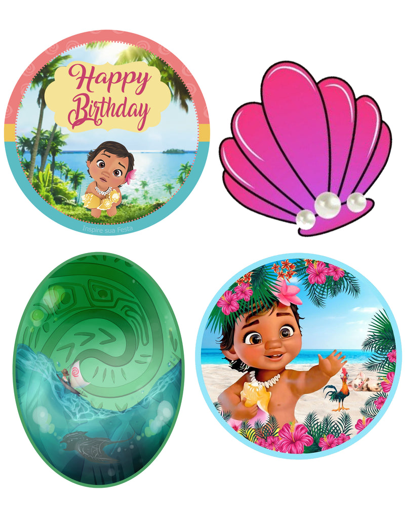 Moana Theme Birthday Party Hangings