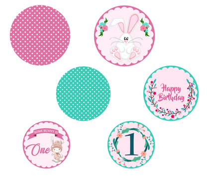 Some Bunny Is One Birthday Party Table Confetti