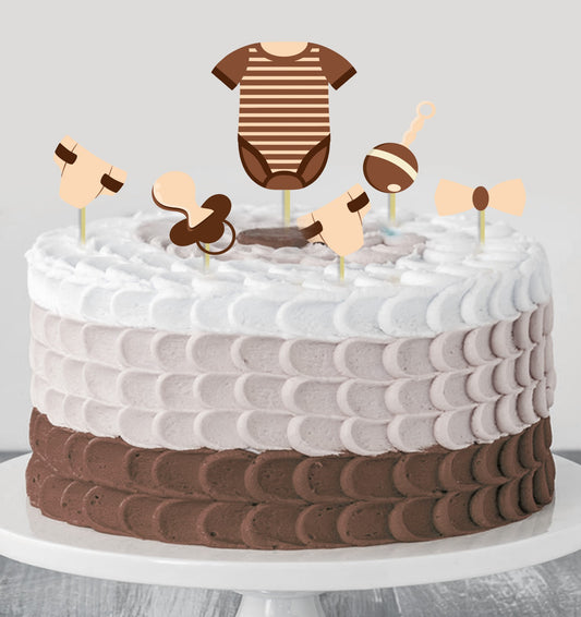 Oh Baby Party Cake Topper /Cake Decoration Kit