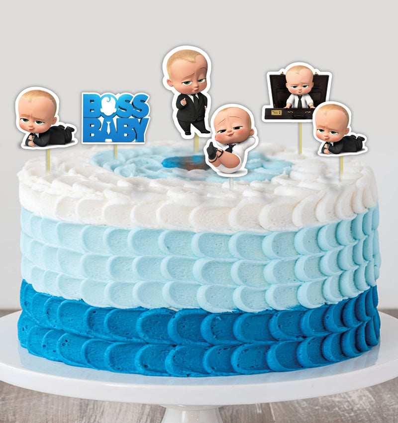 Boss Baby Theme Birthday Party Cake Topper /Cake Decoration Kit