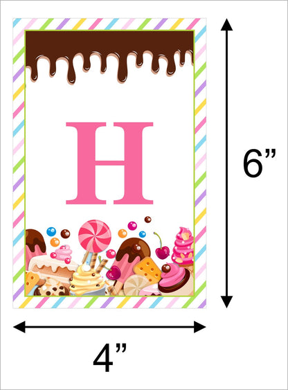 Candy Land Birthday Party Personalized Complete Kit