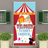 Carnival Customized Welcome Banner Roll up Standee (with stand)