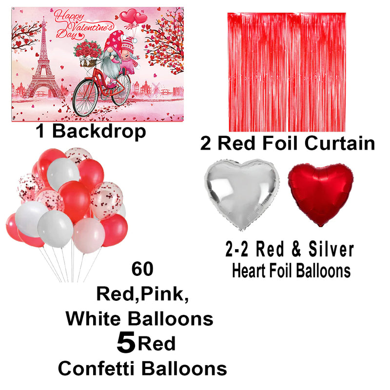 Valentine Party Decorations Complete Set