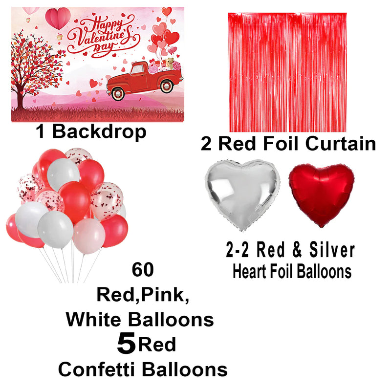 Valentine Party Decorations Complete Set