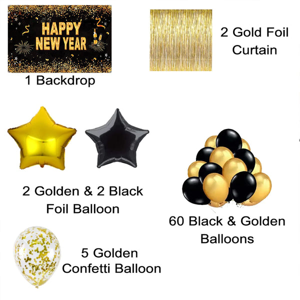 New Year Party Complete Set for Decorations