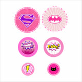 Super Girl Theme Table Confetti for Decorations