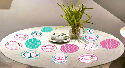 Some Bunny Is One Birthday Party Table Confetti