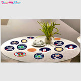 Space Theme Birthday Party Table Confetti