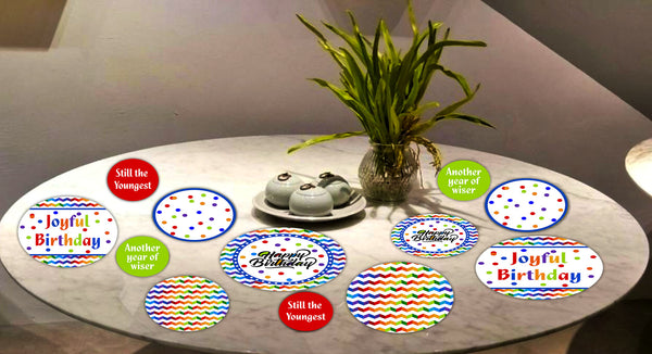 Joyful Theme Birthday Table Confetti