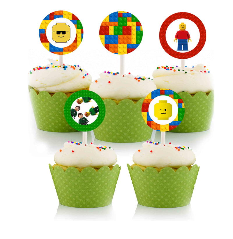 The Cake Binge - Lego themed Cake & Cupcakes! Eggless... | Facebook