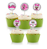 LOL Party Theme Birthday Party Cupcake Toppers