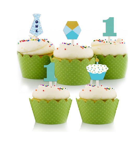 Fun Is One Cup Cake Topper For Decoration