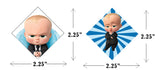 Boss Baby Birthday Party Cupcake Toppers for Decoration