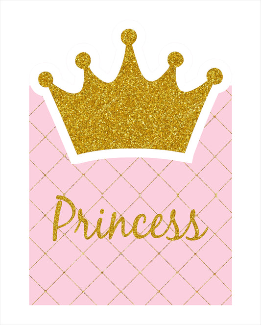 Princess Birthday Party Welcome Board