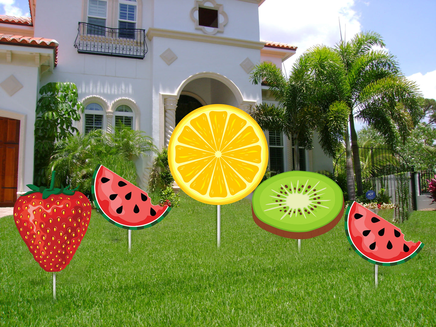 Twotti Fruity Theme Birthday Party Cutouts 