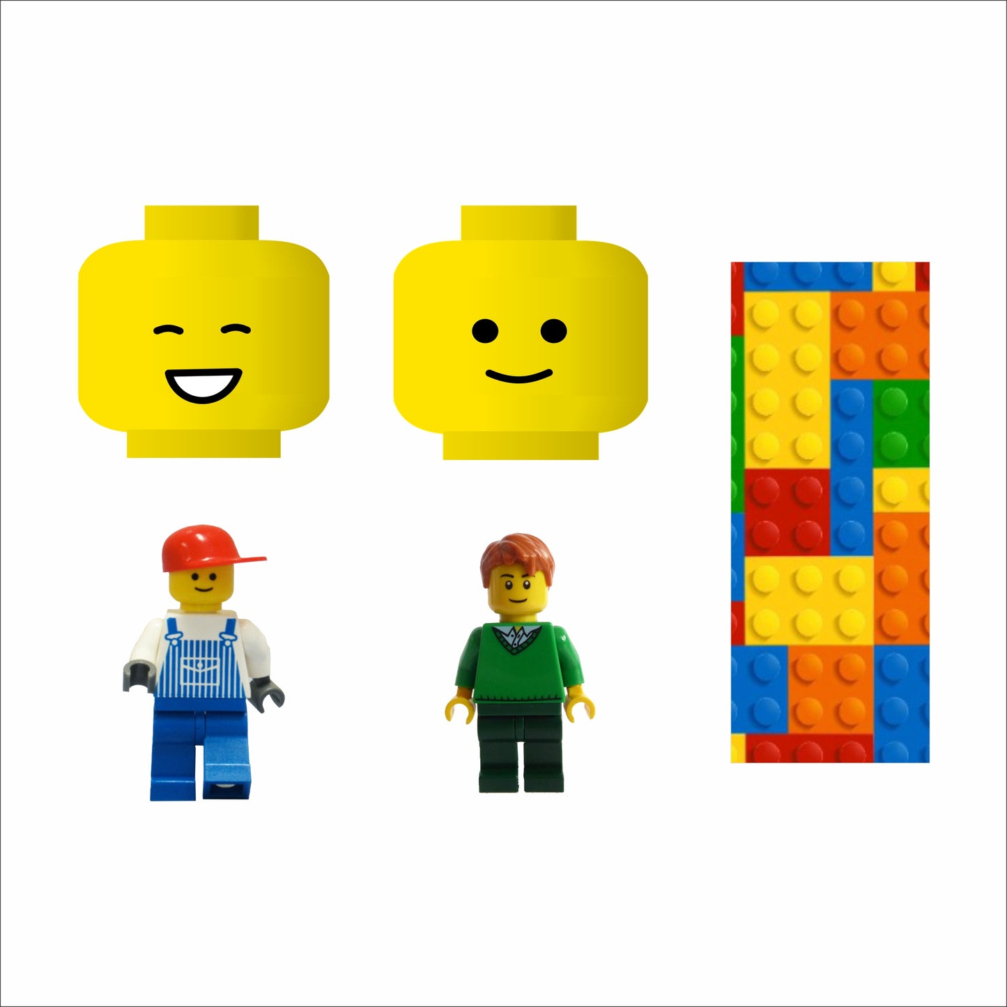 Lego Theme Birthday Party Cutouts