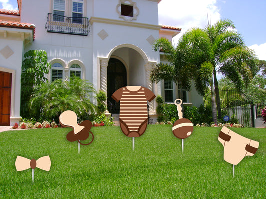 Oh Baby Party Cutouts 
