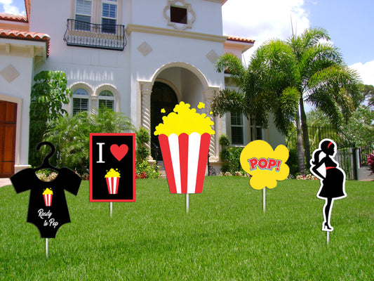 Ready to Pop Party Cutouts 